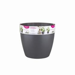 elho Brussels Round Allin1 25 cm Anthracite, műanyag kaspó