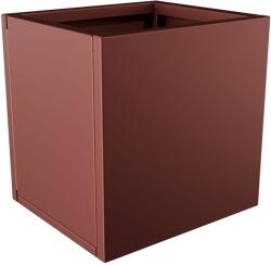  Nívó Lineo virágláda XS, Rozsdavörös színben 40x35x40 cm