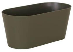 Artevasi Porto Plant Box 30 cm műanyag kaspó dry green színben