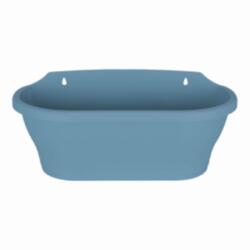 elho Corsica Wall Basket 39 cm Vintage Blue műanyag növénytartó