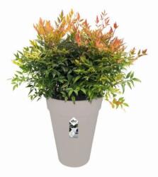 elho Loft Urban Round High 28 Warm Grey