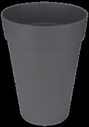 elho Pure Round High Anthracite műanyag kaspó 35 cm