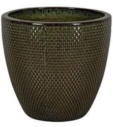 NDT Busan 1-01DA drip green set of 3 kerámia növénytartó szett