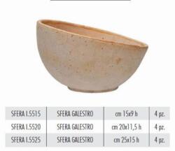 Terrecotte Italiane Sfera Galestro 20X11, 5 cm agyag növénytartó