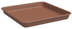 Artevasi Venezia Square Saucer 30 cm Terracotta műanyag növénytartó alátét