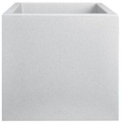 elho vivo next square 30 cm műanyag növénytartó living concrete