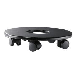 Lechuza COASTER 50 cm műanyag görgős növényalátét neutral