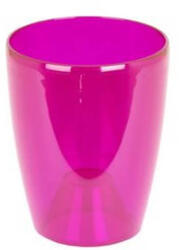 Artevasi Fiji Orchid Pot 12, 5 cm műanyag orchidea kaspó fuchsia transparent színben