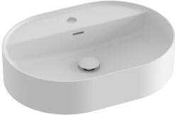 RAVAK Ceramic Slim Shelf O 55 kerámiamosdó matt fehér XJX0E155001 (XJX0E155001)