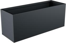  Nívó Lineo virágláda L, Antracit színben 100x35x40 cm