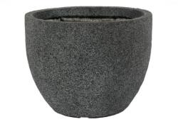 NDT Atlanta 04Z Black Set Of 3-55-74- kerámia növénytartó szett