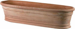 AnticoMestiere Giardiniera Ovale Liscia agyagláda 65 cm