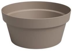 Artevasi Capri Bowl 25 cm Taupe műanyag növénytartó