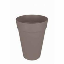 elho Loft Urban Round High 28 cm Taupe műanyag kaspó
