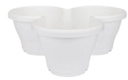 elho Corsica Vertical Garden 44 cm, műanyag triplakaspó - oazis - 4 390 Ft