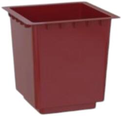 Artevasi Insert Pisa 33/60 cm műanyag kaspó betét Dark Red színben