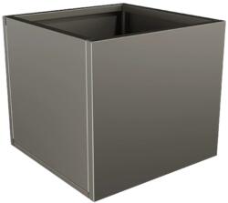  Nívó Cubo virágláda S, Quartzszürke színben 50x50x45 cm