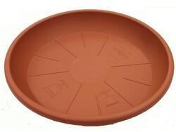 euro3plast Geo 15 cm műanyag növénytartó Terracotta
