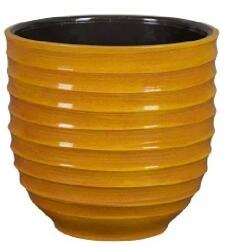 NDT Seia 1-01T ochre 20 cm kerámia növénytartó