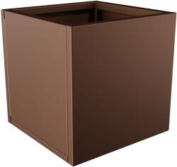  Nívó Cubo virágláda XS, Dióbarna színben 40x40 cm
