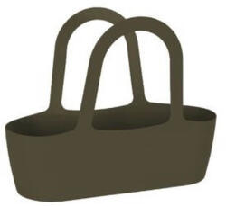 Artevasi Paris Bag 43 cm műanyag növénytartó dry green színben