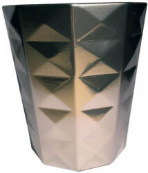 SK Kaspó Kyoto shiny silver 13 cm kerámia kaspó