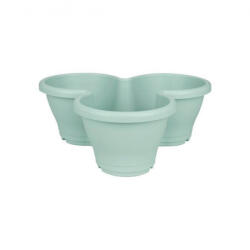 elho Corsica Vertical Garden 44 cm, műanyag triplakaspó - oazis - 3 890 Ft