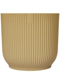elho Vibes Fold Round 16 cm Butter Yellow műanyag növénytartó