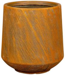 NDT Crosby 02R rusty brown set of 3 kerámia növénytartó szett