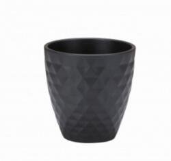 Anthrazit kerámia kaspó 632/15 cm