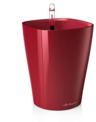 Lechuza DELTINI Table planters 15 cm műanyag növénytartó kivehető belsővel scarlet red high gloss