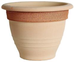 Degrea Campana Graffiata Szürke agyag cserép 42 cm