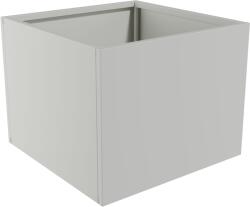 Nívó Cubo virágláda L, Fehér színben 70x70x55 cm