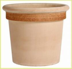 Degrea Vaso Milano Graffiato 18 cm agyag növénytartó