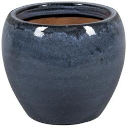 NDT Indigo 1-01MZ misty black set of 3 kerámia növénytartó szett