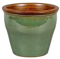 NDT Corleto 1-01A green set of 3 kerámia növénytartó szett