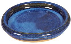 NDT Kl-Saucer Round H Aquablue 16 cm kerámia cserépalátét