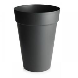 elho Loft Urban Round High 42 cm Anthracite, műanyag kaspó