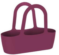 Artevasi Paris Bag 43 cm műanyag növénytartó plum rose színben