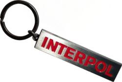 Interpol Text Logo Ключодържател (INTERKEY01)