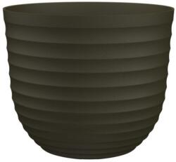 Artevasi Havana Waves 20 cm műanyag növénytartó Moss Green