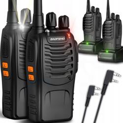 Retoo Boafeng Walkie Talkie 2db-os, 16 Előreprogramozott PMR, 1500 MAh, RT