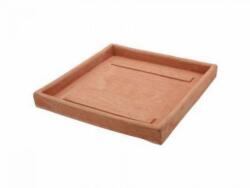 AnticoMestiere Sottovaso Quadrato 40 cm négyzet alakú agyag alátét