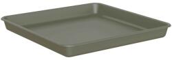 Artevasi Venezia Square Saucer 30 cm Dry Green műanyag növénytartó alátét
