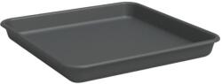 Artevasi Venezia Square Saucer 30 cm Anthracite műanyag növénytartó alátét