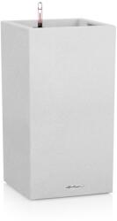 Lechuza CANTO Stone Quarz White High Magas műanyag növénytartó 40 cm
