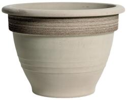 Degrea Campana Vulcano agyag növénytartó szürke 42 cm