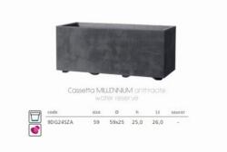 Deroma Cass. Millennium Antrac. Műanyag láda 59 cm