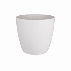 elho Brussels Round Wheels 47 cm White, műanyag kaspó