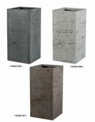 NDT Vegas 05G Grey Set Of 3 kerámia növénytartó szett